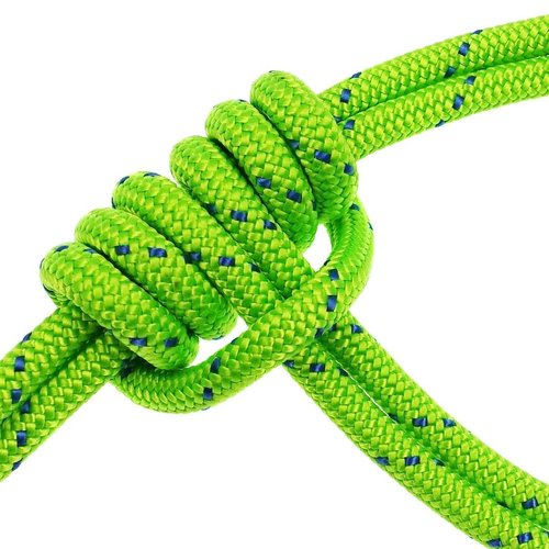 GM CLIMBING 6mm Accessory Cord Rope Double Braid CE/UIAA (Green, 20ft)