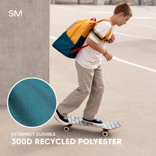 Simple Modern Ellis Backpack for School | Medium 20L Elementary Middle and High School Bookbag for Kids and Teens | Girls and Boys | 80s Mix