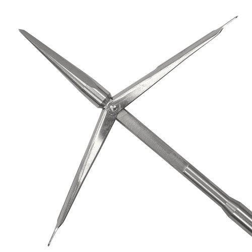 Scuba Choice Palantic 6" Tricuspid Speartip for Spearfishing - Durable Stainless Steel, 6mm Tip, Easy to Install, High-Performance Precision Hunting Gear, Spear Gun Underwater Accessories