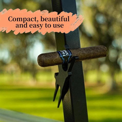 BINBINNIAO Golf Cart Magnetic Holder with Divot Tool, Ball Marker, Bottle Openers 3-in-1 Multi-Tool Accessory