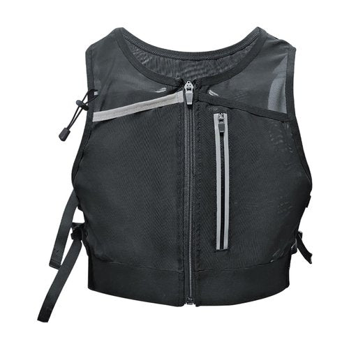 Menolana Running Vest Chest Bag High Visibility Running Gear Reflective Straps Sports Bag for Climbing Cycling Bicycle Riding Jogging