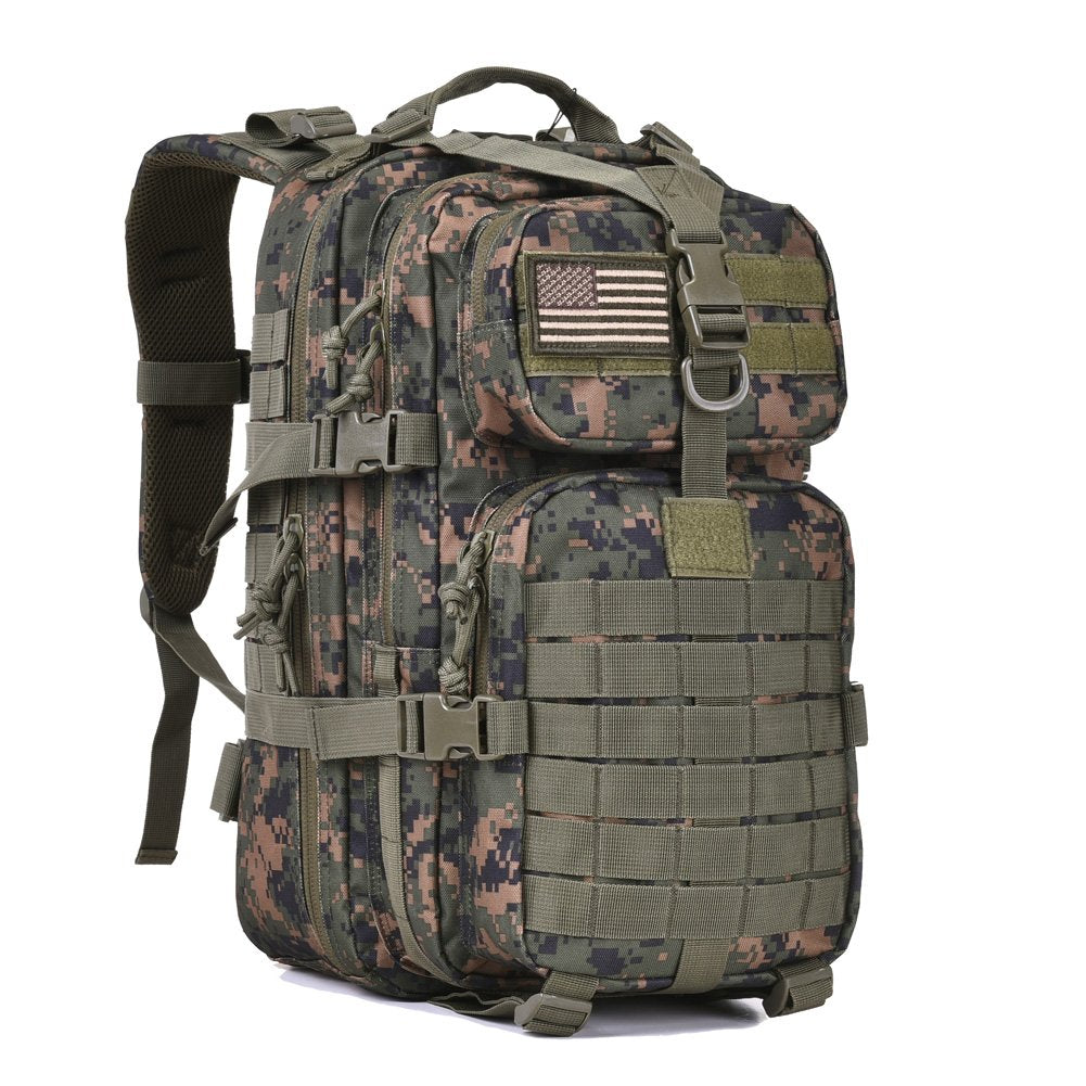 REEBOW GEAR 38L Tactical Backpack for Men 3 Day Military Bug Out Bag