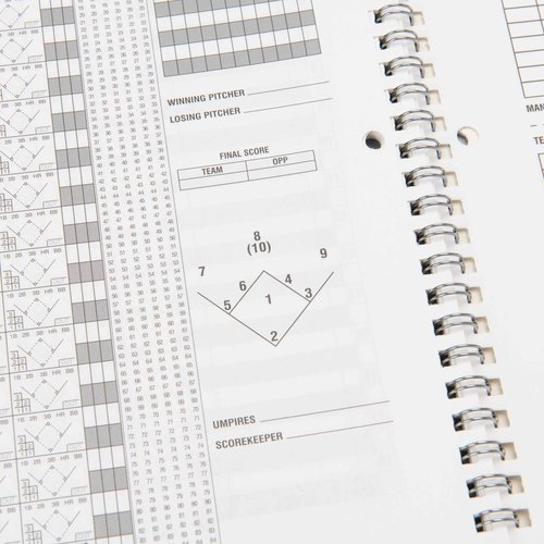 Champro Baseball Score Book (White), 28 pages