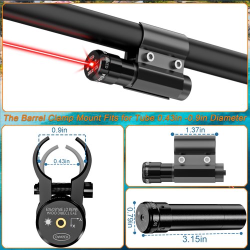 SZWRSKJ Rechargeable Slat Gun Laser Sight Compatible with Gel Ball Blasters, Beam Scope fit for Splat SRB1200 OR SRB400, Salt Bug Gun with Charger, Airsoft BB Pump Rifle Add-On Accessories