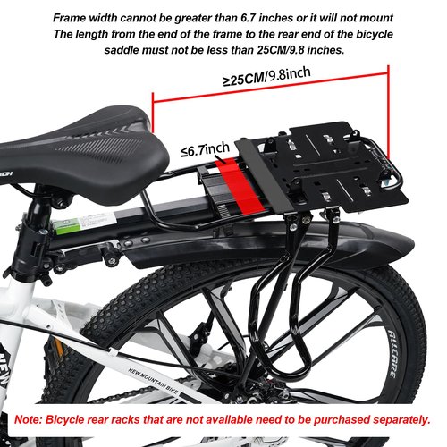 XIEEIX Rear Child Bike Seat, with Rain Shelter Backrest Rear Bike Seat, Foldable Rear Mounted Child Bike Seat, 2025 New Comfortable Child Rear Seat, Suitable for Most Bicycle Rear Frames