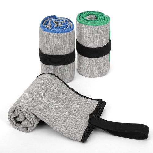 NUOYEE 3 Pack Microfiber Gym Towel Fast Drying Men Women Workout Gear for Body Sweat Sports Exercise Fitness Tennis Running Riding Hiking Camping Yoga Jogging Fishing Working Out Towel