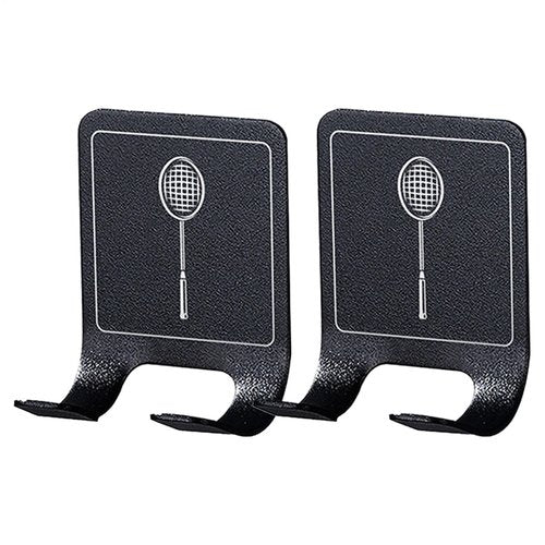 Tennis Racket Storage Rack - Wall Mount Holder for Paddles and Sports Equipment - Space-Efficient Display Stand for Garage, Gym, and Home Organization