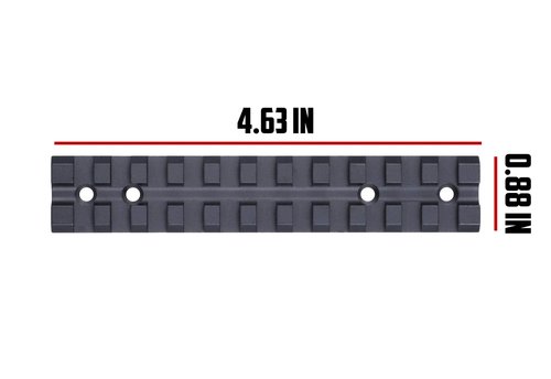 Ruger 10/22 Picatinny Rail Mount for Scopes and Optics