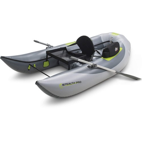 Outcast Sporting Gear OSG Stealth Pro Still Water No Frame Fishing LCS Leak Proof Airecell Urethane 300 Lbs U-Shape Float Tube