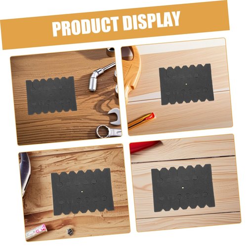 UPKOCH Outdoor Hunting Arrow Rack Separator 6pcs Black Foam Bow Arrow Sponge Pad Organizer