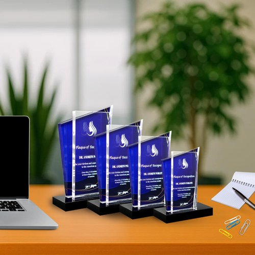 Victory Trophy - Custom Acrylic Award Plaque for Employee Recognition, Graduation, Retirement, Corporate Gifts, Milestone Celebrations, and Sports Achievements (6-inch)