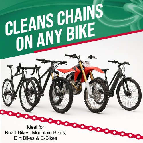 500g Hot Melt Bike Chain Lube – Paraffin Wax with Tungsten Disulfide for Smooth, Quiet Ride – Long-Lasting Bicycle & Motorcycle Chain Lube – Clean, Dry Coating for Maximum Performance