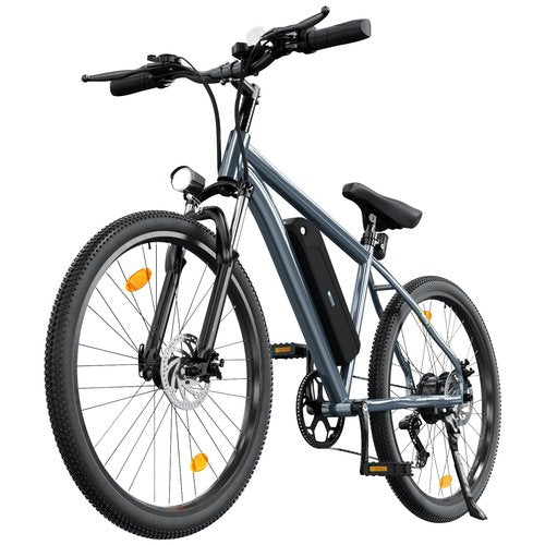 35-Speed Electric Bike for Adults 750W 26" Tire Commuting Electric Mountain Bike 20MPH Range 55+ Miles 374.4Wh Removable Battery Front Fork Suspension Fenders Lightweight Electric Bicycle,Blue