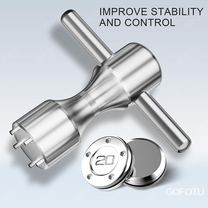 Golf Weights Set 2pcs 5g-45g for Titleist Scotty Cameron Newport putters w/ Wrench
