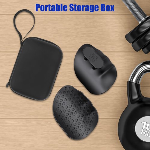 Full-Palm Silicone Gym Grips for Weight Lifting, Anti-Slip Hand Protector for Men & Women, Durable Weightlifting Grips, Workout Grips, Dumbbell & Barbell Hand Grips, Palm Protection& Grip for Training
