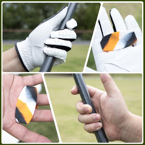 Golf Swing Trainer T Grip Aid, Golf Training Aid Correct Posture Club Swing Grip Pad, Golf Training Accessories - Golfer Beginner Accessories Tee Trainer