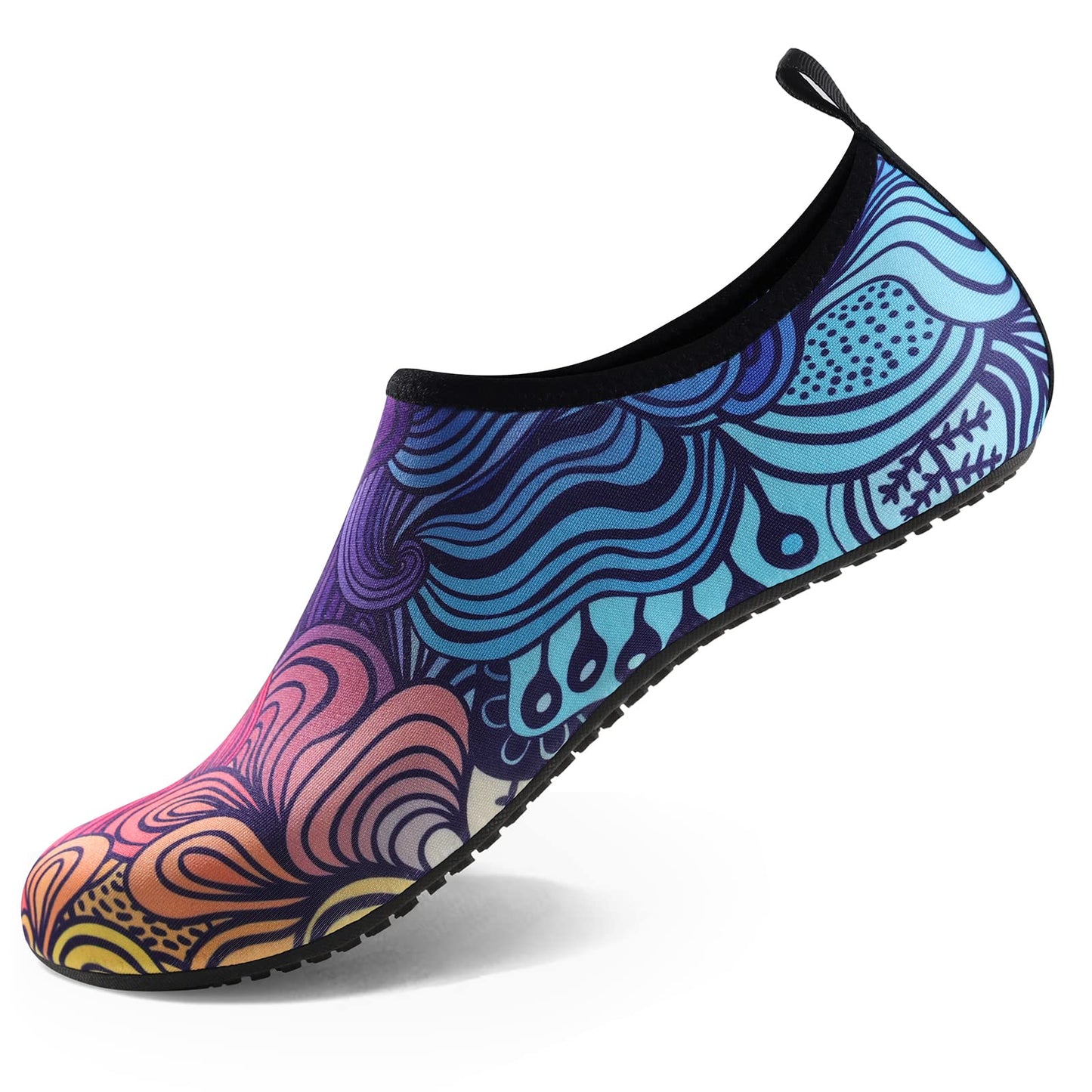 Water Shoes for Women Men Quick-Dry Aqua Socks Swim Beach Barefoot Yoga Exercise Wear Sport Accessories Pool Camping Must Haves Adult Youth Size 5-6Women/4-5Men