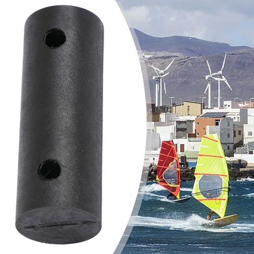 Windsurfing Rubber Mast Foot Tendon Joint Replacement, 23g/Pair, Black, 5.6x2cm with 6mm Hole for Surfing Sail Accessories,Windsurf Bushing