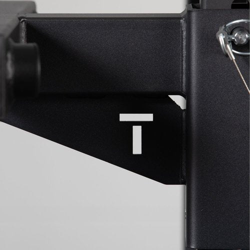 Titan Fitness X-3 Series Y-Dip Bar, Rack Mounted Dip Attachment, 550 LB Capacity, Fits 3" x 3" Tubular Steel