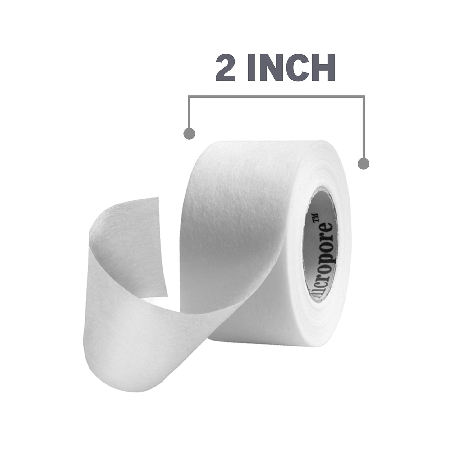 Nexcare Gentle Paper First Aid Tape, 2 in x 10 yd, Hypoallergenic Medical Surgical Tape for Sensitive Skin, Latex Free, 1 Count (Pack of 1)