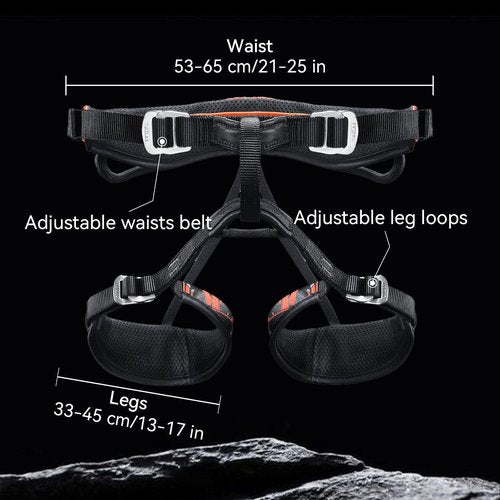 KAILAS Kids Climbing Harness Children's Safety Belt Child Adjustable Rappelling Harness Comfortable Tree Climbing Outdoor