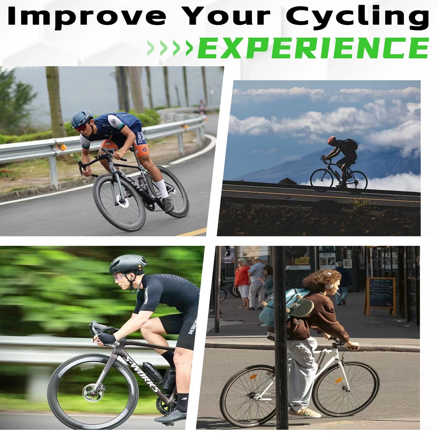 POEWVUF Universal Gel Bicycle Seat Cover, Comfortable Padded Cushion for Indoor Outdoor Cycling, Mountain Road Bikes, Peloton, Exercise (11inch*10inch)