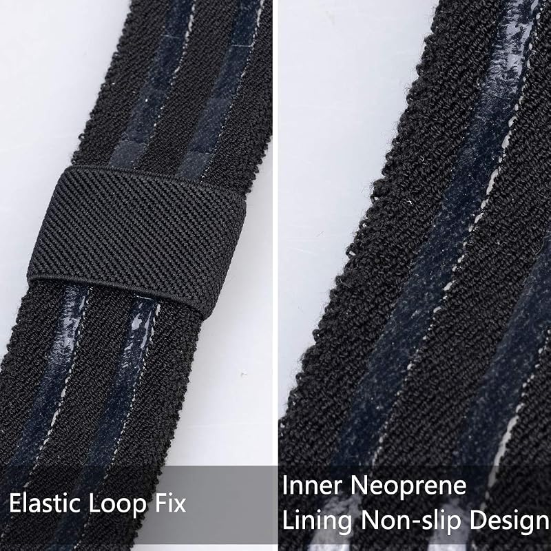 IDOGEAR Tactical Leg Strap Thigh Belt with Quick-Release Buckle – Black2