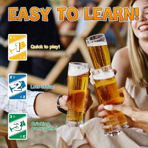 Broytain WHODRINK-Drinking Card Games for Adults,Bachelorette Party Games, Drunk Couple Games for Date Night, Family Girls Night 136 Flashcards, Age 21+