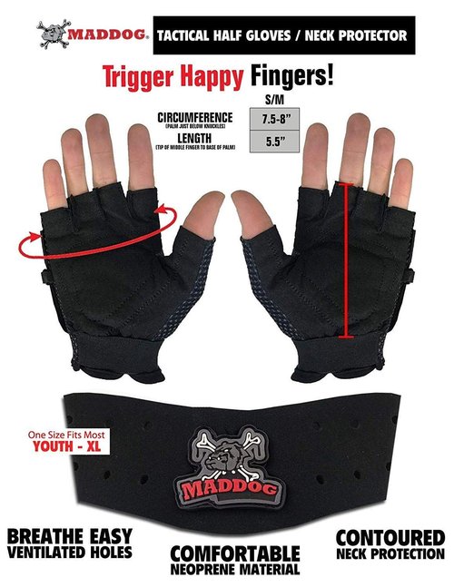 Maddog Tippmann Stormer Basic Protective CO2 Paintball Gun Marker Starter Package - Black