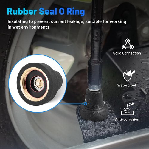 Anina NMO to 3/8 X 24 Thread Adapter Antenna Mount for CB Ham Two Way Amateur Radio Antenna Brass Center Contact Low Loss Connector