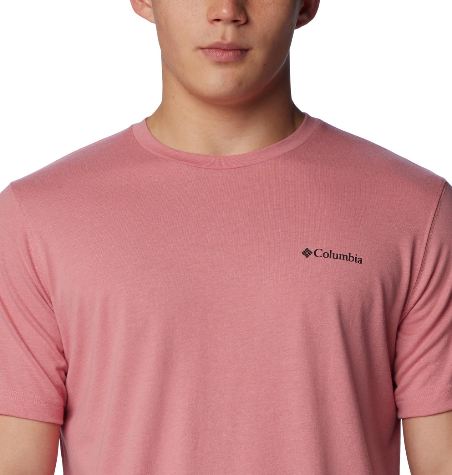 Columbia Men's Thistletown Hills Short Sleeve, Pink Agave, 4X Tall
