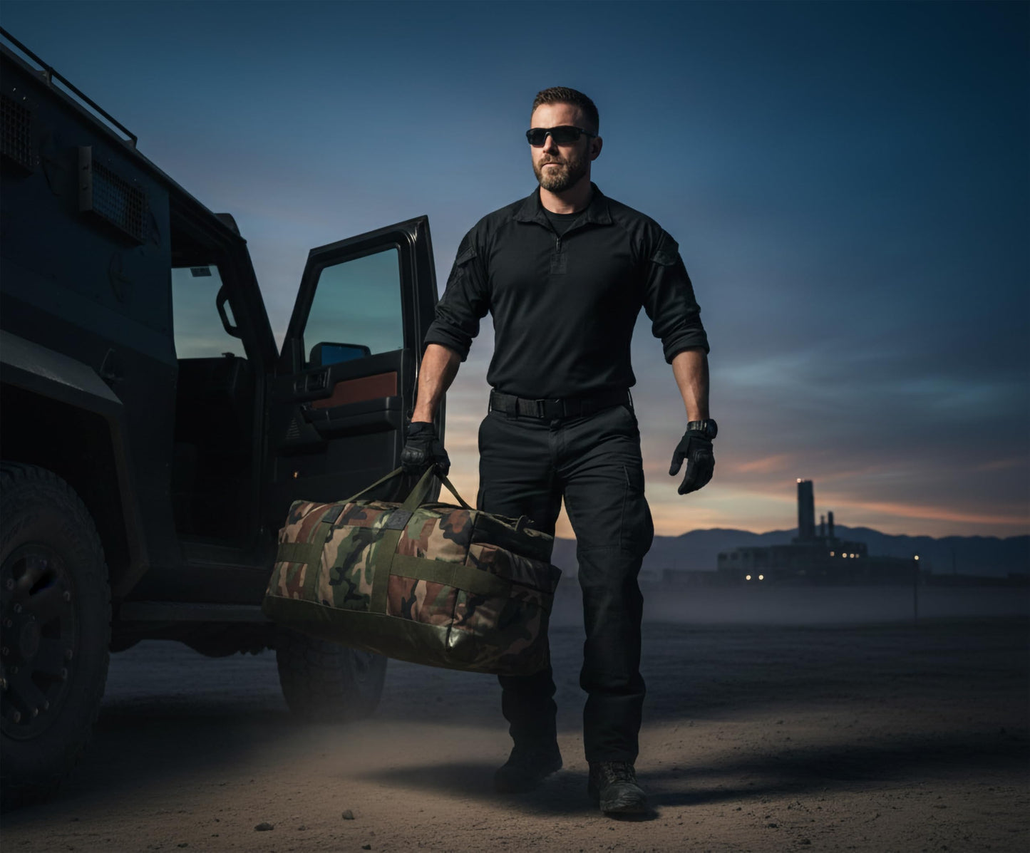 Backferry Large Military Duffle Bag Backpack Tactical Field Gear Equipment Duffel Bag Army Deployment Bag 85L