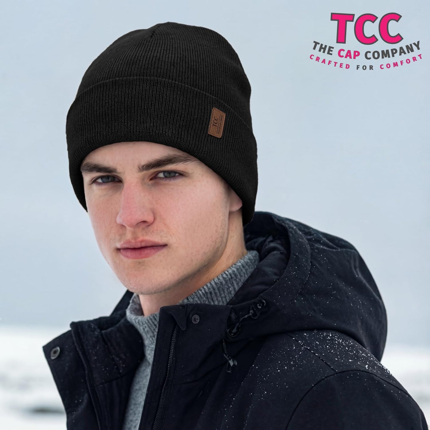 Beanie for Men Women | Cuffed Thick Soft Knitted Unisex Winter Hat Beanies Skull Cap