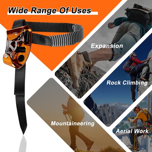 Foot Ascender for Climbing – Rope Ascender Device for Arborists & Rock Climbers