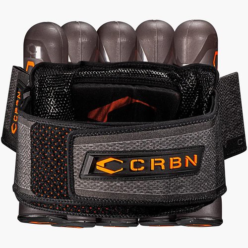 Carbon Paintball CRBN Harness Strapless 5+8 Pod Pack - Black Heather (Small/Medium)