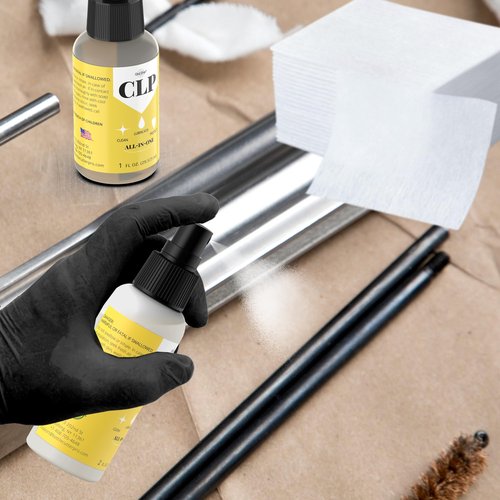 Gun Oil 2 oz & 1 oz Needle Oiler Gun Lubricant, Multi-Purpose Gun Cleaning Kit Protector, Clp Gun Cleaner and Lubricant, Gun Cleaning kit with Oil and Cleaner - by Qucship