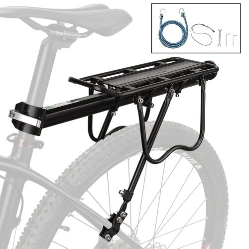 ROCKBROS Rear Bike Rack Quick Release Bike Cargo Rack Luggage Bike Rack Rear Mountain Bike Rack Loads165lbs Capacity