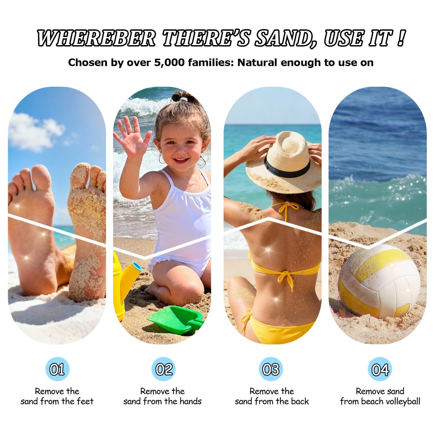 Beach Sand Remover 2026 Summer Cruise Vacation Essentials Accessories for Kids women Must Haves Accessories for Essentials Hawaii Trip Honeymoon European Costa Rica Bahamas (Round Starfish A)
