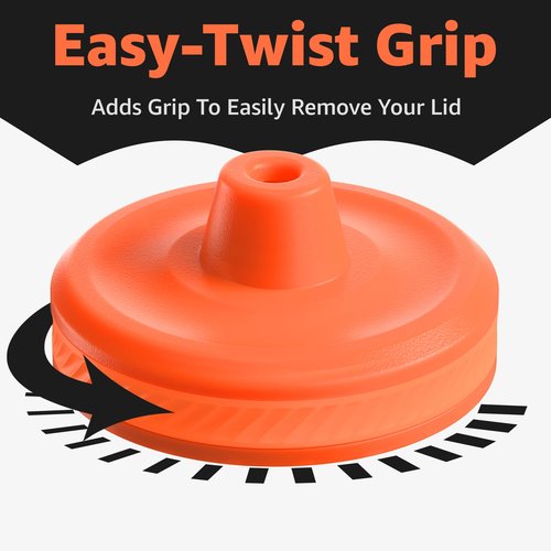 Jmoe USA Improved Lid For Gatorade Water Bottle | Fits Squeezable 32 oz and 30 oz Versions | Faster Flow Valve and Easy Twist Grip | Made With Food-Grade Materials (1-Pack)