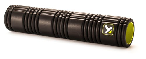 TRIGGERPOINT PERFORMANCE THERAPY GRID Patented Multi-Density Foam Massage Roller Exercise, Deep Tissue&Muscle Recovery Relieves Muscle Pain & Tightness, Improves Mobility & Circulation (26"), Black