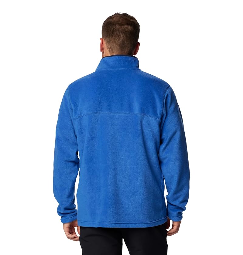 Columbia Steens Mountain Half Snap Fleece Jacket - Mountain Blue / Collegiate Navy, Large