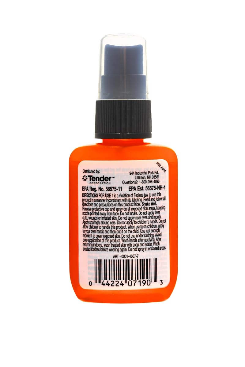 Ben's Tick & Insect Repellent Travel Spray 30% DEET - 1.25 oz (Pack of 4)