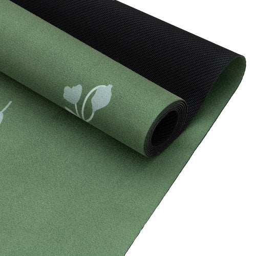 Yvonne Hummingbird Sanctuary Travel Yoga Mat - Ultra Thin 1/16??(1.5mm), Lightweight, Foldable & Non-Slip for Travel & Home, Free Carrying Strap