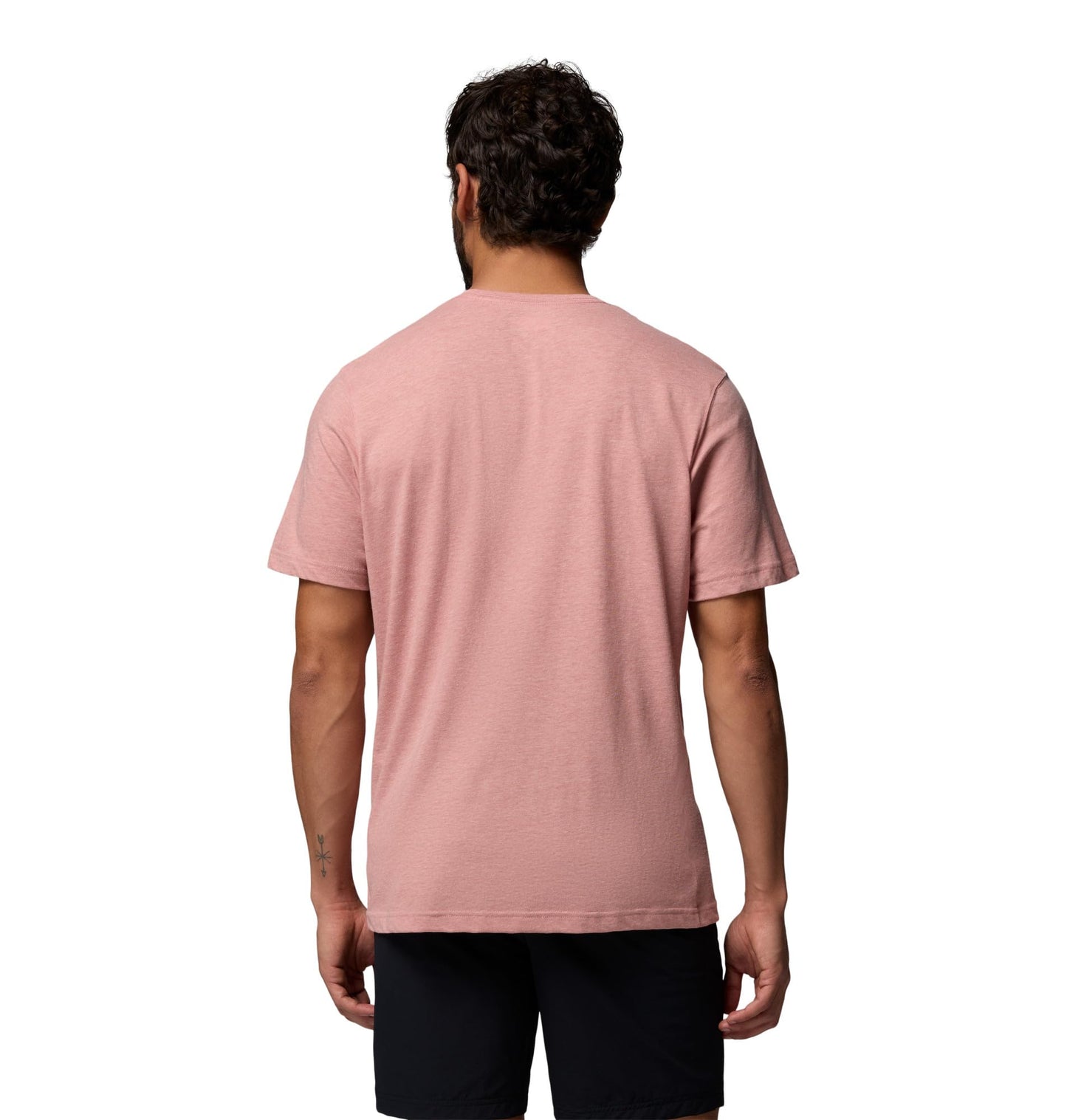Columbia Men's Thistletown Hills Short Sleeve T-Shirt, Washed Red/Heather, X-Large Tall