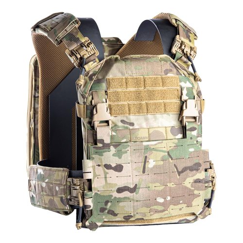 HRT Laser Cut MOLLE Placard - Coyote Brown