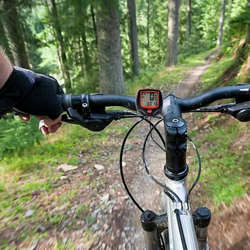 Bikes Mileage Tracker - LCD Display Waterproof Bikes Speedometer | Bicycles Odometer | Speedometer Bicycles Speedometer | Clear Data Bikes Computer, Cycling Supplies for Scooters