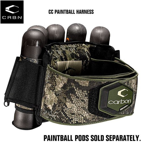 CRBN CC Paintball Pod Harness - Camo - S/M (5+8)