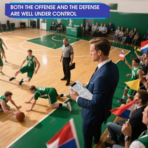 Double-Sided Basketball Coaching Clipboard & Dry Erase Whiteboard for Coaches | Built-in Marker Holder & Sturdy Pro Markers | Portable Durable Tactical Board for Court Training