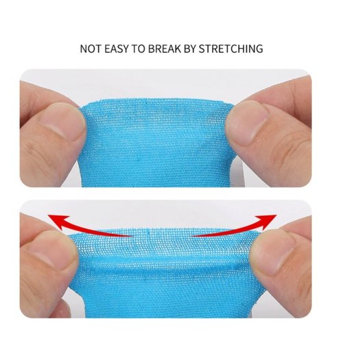 Kinesiology Tape for Shoulder, 10 Shoulder Support Tapes, Breathable Waterproof Elastic Sports Straps for Shoulder Stabilization (Blue)