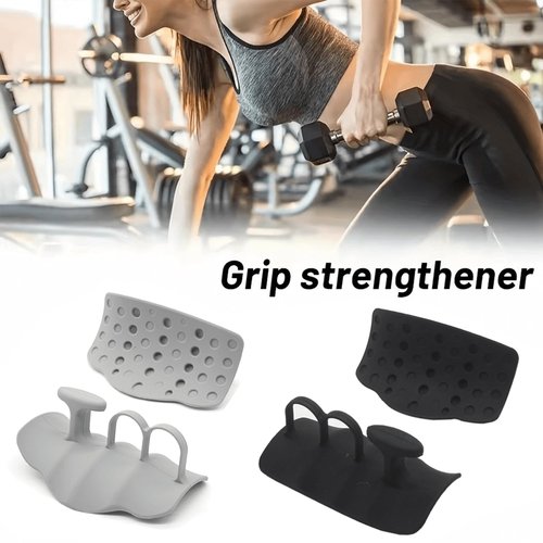 JIUANODD 2025 Upgrade Rypt Grip for Weight Lifting Fingerless Workout Gloves for Men Women, Gryp Weight Grip with Anti-Slip and Sweat-Proof for Gym Grips Training and Exercise - (2 PCS, Black)